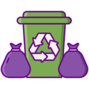 ecology and environment,trash,garbage,can,waste,recycle,tin,recycling container